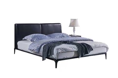 تخت خواب چرمی مجلل و نرم لوکس 1800x2000mm ، تخت چوبی مدرن