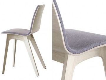 صندلی های چوب جامد مبلمان / صندلی ناهار خوری ساده اتاق ناهار خوری هتل