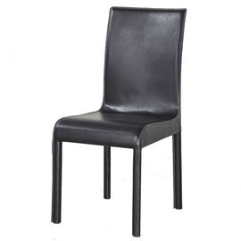 صندلی های ناهار خوری چرمی PVC سفارشی با کنفرانس هتل با پاهای فلزی