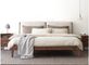 تختخواب بسترهای نرم و چوبی مبلمان طراحی مدرن برای اتاق خواب چند اندازه