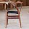 صندلی های چوبی مدرن مدرن ، صندلی رستوران اوقات فراغت با قاب چوبی