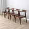 صندلی های چوبی جامد PU راحت برای استفاده در رستوران های قهوه