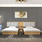 مجموعه مبلمان اتاق خواب هتل Solid Wooden، اتاقهای مهمان سوئیت های مدرن اتاق خواب
