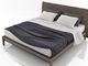 تخت خواب مبلمان ساخته شده با چوب جامد با تشک بهاری جیب لاتکس طبیعی