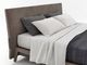 تخت خواب مبلمان ساخته شده با چوب جامد با تشک بهاری جیب لاتکس طبیعی