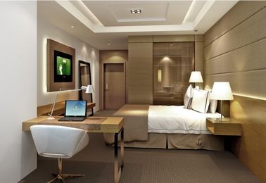 مبلمان اتاق خواب هتل مدرن جامد واید با اندازه کامل و مناسب برای محیط زیست