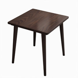 میز چند قهوه ای چوبی میز جامد سفارشی با استفاده از چند منظوره