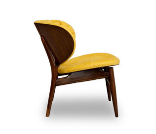 صندلی های ناهار خوری چوبی و پارچه ای مخصوص کافه ها / کافه ها / اتاق جلسات ساخته شده سازگار با محیط زیست