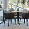 صندلی های ناهار خوری مدرن تجاری با صندلی های چرمی سبک زیبا