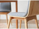 مبلمان سفارشی مبلمان طراح چوب صندلی ناهار خوری ساده هتل صندلی ناهار خوری تغییر شکل