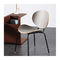 شکلک های مدرن صندلی های چوبی جامد با ناهنجاری های فلزی راحت است